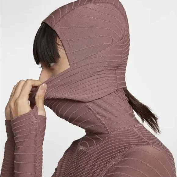 Nike Women's Element Running Dri-Fit Hoodie Balaclava - Picture 11 of 14